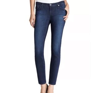 Anthropologie AG Adriano Goldschmied Distressed Legging Ankle Super Skinny Ankle